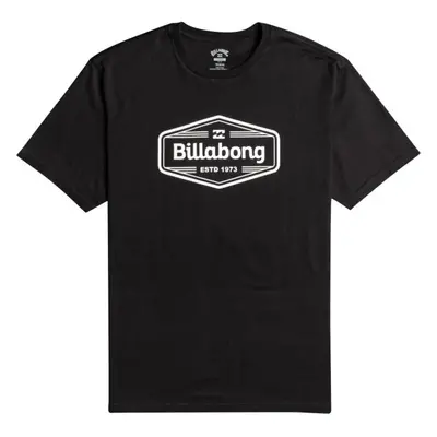 Billabong TRADEMARK SS Pánské triko, černá, velikost