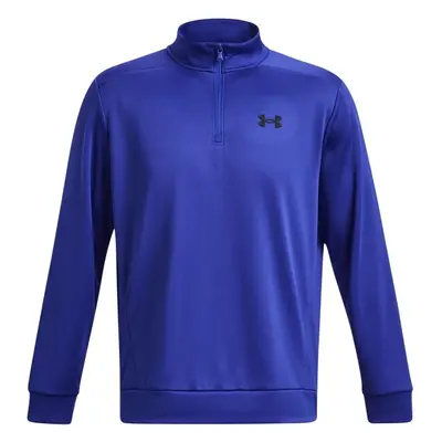 Under Armour ARMOUR FLEECE 1/4 ZIP Pánská fleecová mikina, modrá, velikost