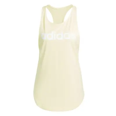 adidas LINEAR TANK TOP Dámské tílko, žlutá, velikost