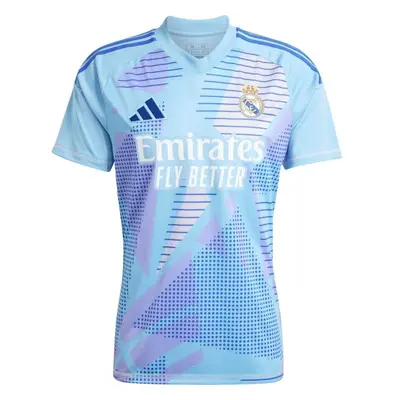 adidas REAL MADRID HOME GK JERSEY Pánský brankářský dres, světle modrá, velikost