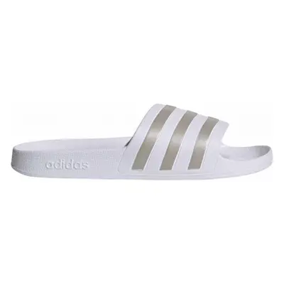 adidas ADILETTE AQUA Unisex pantofle, bílá