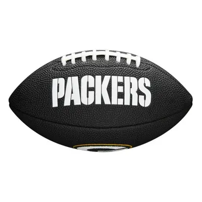 Wilson MINI NFL TEAM SOFT TOUCH FB BL GB Mini míč na americký fotbal, černá, velikost