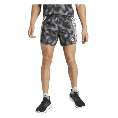 adidas OWN THE RUN SHORTS Pánské běžecké šortky, tmavě šedá, velikost