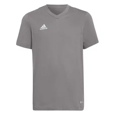 adidas ENTRADA TEE Chlapecké triko, šedá, velikost