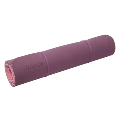 Fitforce YOGA MAT FIT6 Yoga podložka, fialová, velikost