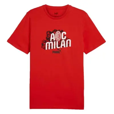 Puma AC MILAN CULTURE TEE Pánské triko, červená, velikost