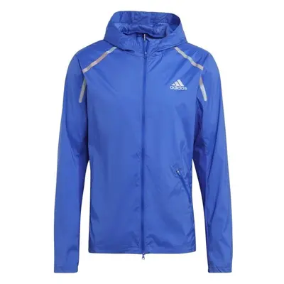 adidas MARATHON JACKET Pánská běžecká bunda, modrá, velikost