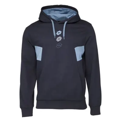 Lotto ATHLETICA PLUS IV HOODIE Pánská mikina, tmavě modrá, velikost