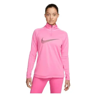 Nike DRI-FIT SWOOSH Dámská mikina, růžová, velikost