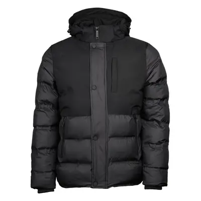 BLEND OUTERWEAR Pánská zimní bunda, černá, velikost