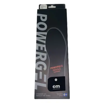 ORTHOMOVEMENT POWER GEL INSOLE STANDARD Gelové vložky do bot, černá, velikost