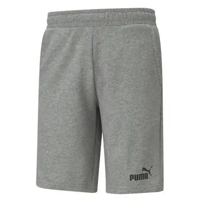 Puma ESSENTIALS SHORTS Pánské sportovní šortky, šedá, velikost