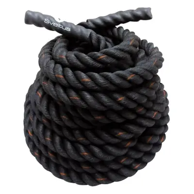 SVELTUS BATTLE ROPE L15 O38 MM Posilovací lano, černá, velikost