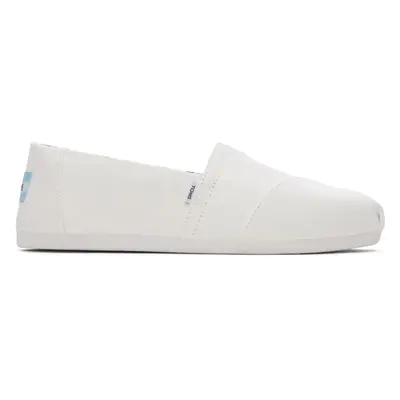 TOMS RECYCLED COT CAN WM ALPR Dámské espadrilky, bílá, velikost