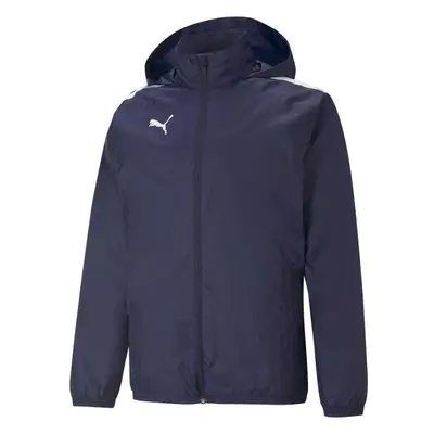 Puma TEAMLIGA ALL WEATHER JACKET Pánské bunda, tmavě modrá, velikost