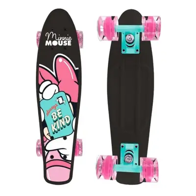 Disney MINNE "BE KIND" Skateboard (fishboard), černá, velikost