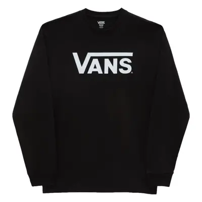 Vans CLASSIC Pánské tričko s dlouhým rukávem, černá, velikost