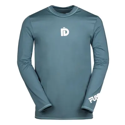 FUNDANGO MANADO LONG RASHGUARD Pánské tričko do vody, modrá, velikost