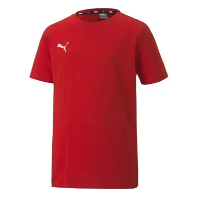 Puma TEAMGOAL CASUALS TEE Chlapecké triko, červená, velikost