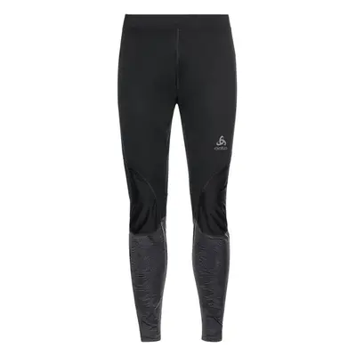 Odlo ZEROWEIGHT WARM REFLECTIVE TIGHTS Pánské běžecké legíny, , velikost