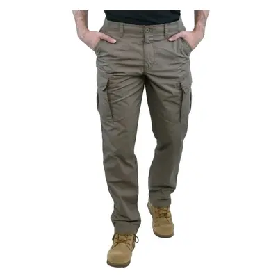 BUSHMAN TORRENT Pánské outdoorové kalhoty, khaki, velikost