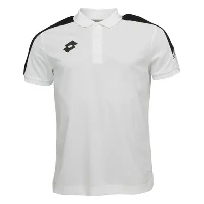 Lotto ELITE PLUS POLO SHIRT Pánské polo tričko, bílá, velikost