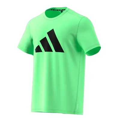 adidas RUN IT T-SHIRT Pánské běžecké triko, zelená, velikost