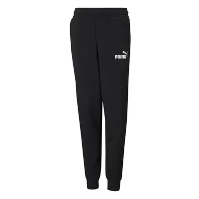 Puma ESSENTIALS LOGO PANTS Dětské tepláky, černá, velikost