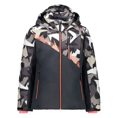 CMP KID GIRL JACKET Dívčí lyžařská bunda, tmavě šedá, velikost