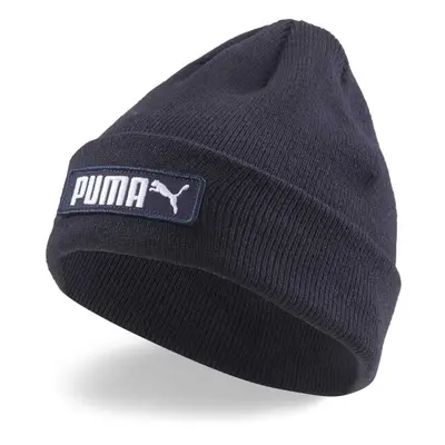 Puma CLASSIC CUFF BEANIE Pánská pletená čepice, tmavě modrá, velikost