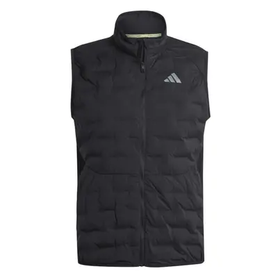 adidas ADIZERO RUNNING PADDED VEST Pánská běžecká vesta, černá, velikost