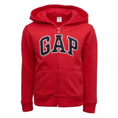 GAP FRENCH TERRY Chlapecká mikina, červená, velikost