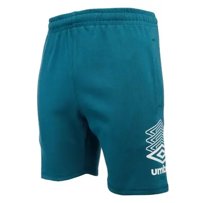 Umbro TERRACE SHORT Pánské šortky, tmavě zelená, velikost