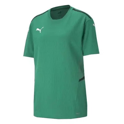 Puma TEAMCUP JERSEY TEE Pánské fotbalové triko, zelená, velikost