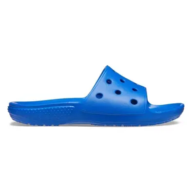 Crocs CLASSIC CROCS SLIDE K Dětské pantofle, modrá