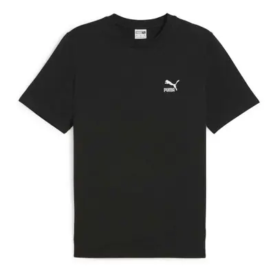 Puma CLASSICS SMALL LOGO TEE Pánské triko, černá, velikost