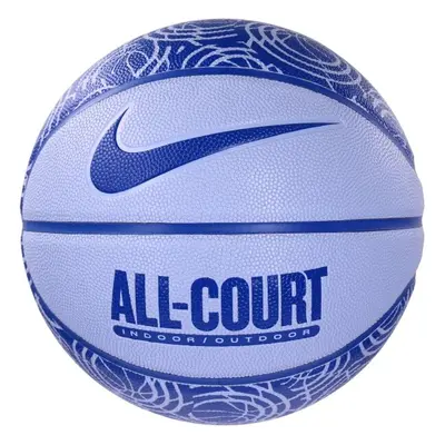 Nike EVERYDAY ALL COURT 8P GRAPHIC DEFLATED Basketbalový míč, modrá, velikost