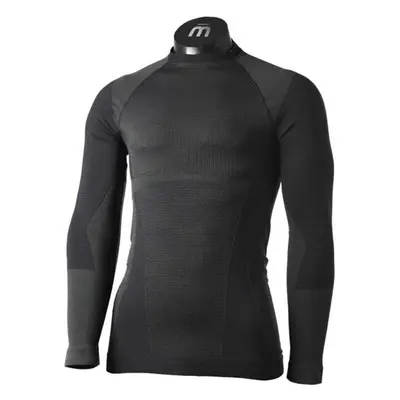 Mico L/SLVS R/NECK SHIRT WARM CONTROL Pánské termo triko, černá, velikost