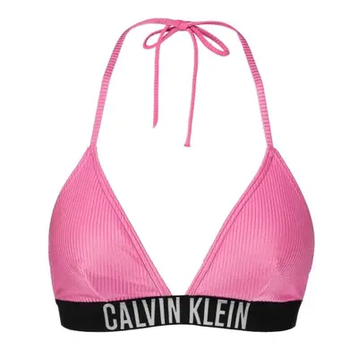 Calvin Klein TRIANGLE-RP Dámský horní díl plavek, růžová, velikost