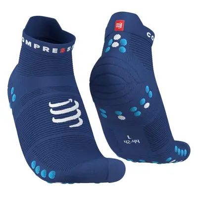 Compressport PRO RACING SOCKS V4.0 RUN Běžecké ponožky, modrá, velikost