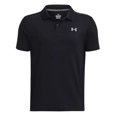 Under Armour PERFORMANCE POLO Chlapecké polotričko, černá, velikost