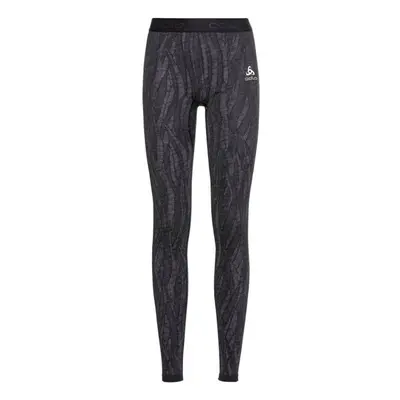 Odlo BLACKCOMB LIGHT ECO BI BOTTOM LONG Dámské funkční legíny, černá, velikost