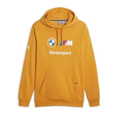 Puma BMW MOTORSPORT ESSENTIALS HOODIE Pánská mikina, žlutá, velikost