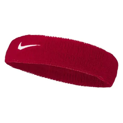 Nike SWOOSH Čelenka, červená, velikost