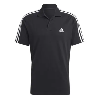 adidas ESSENTIALS POLO SHIRT Pánské polo tričko, černá, velikost