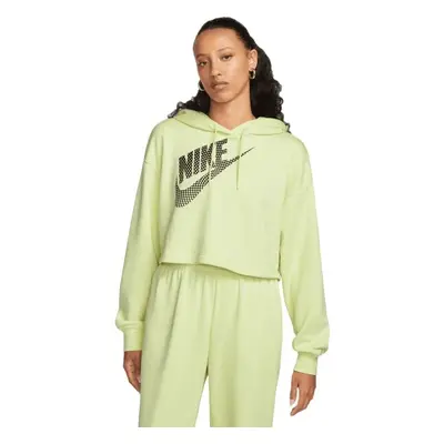 Nike SPORTSWEAR FLEECE Dámská mikina, světle zelená, velikost