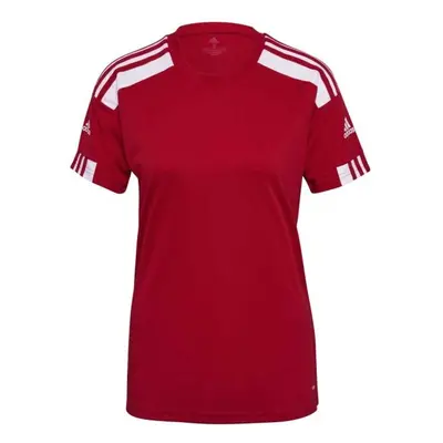 adidas SQUADRA JERSEY Dámský fotbalový dres, červená, velikost