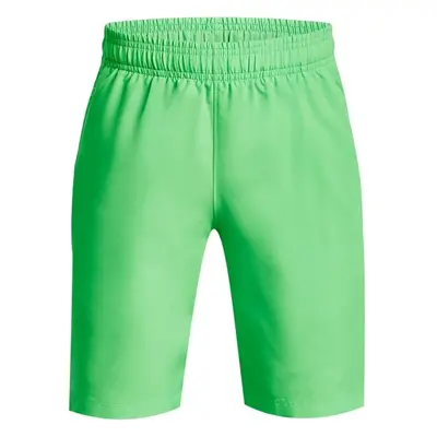 Under Armour WOVEN GRAPHIC SHORTS Chlapecké kraťasy, světle zelená, velikost