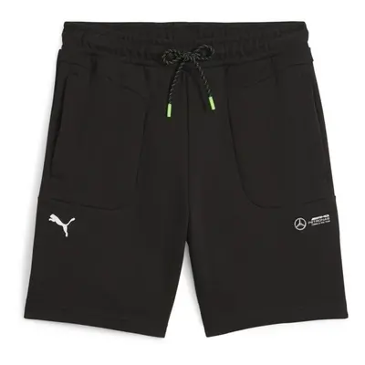 Puma MERCEDES-AMG PETRONAS F1 ESSENTIALS SHORTS Pánské kraťasy, černá, velikost