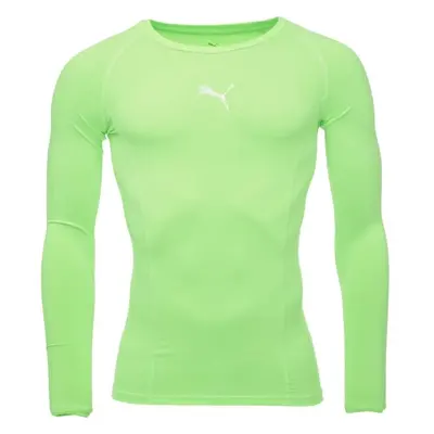 Puma LIGA BASELAYER LONG SLEEVE TEE Pánské funkční triko, reflexní neon, velikost